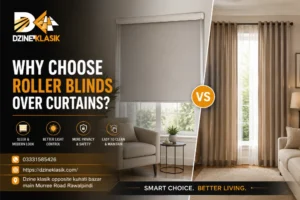 Roller blinds vs Curtains